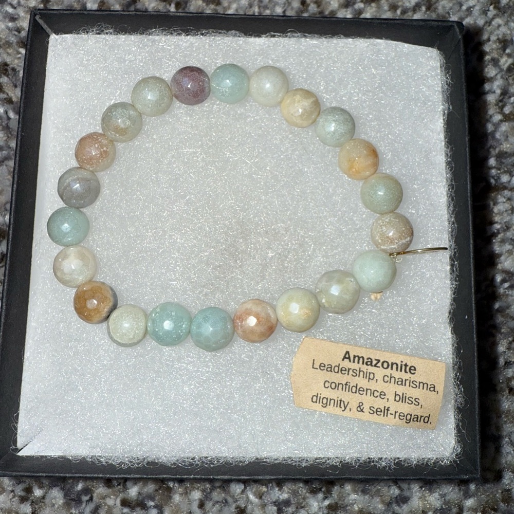 Koehn & koehn jeweler infinite warrior amazonite bracelet